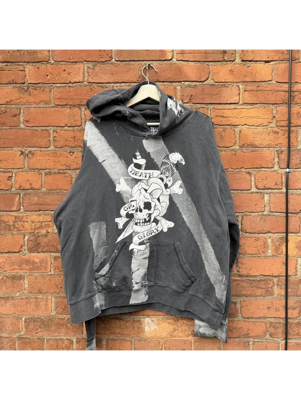 Ed hardy love kills slowly by appointment only hoodie XL - Picture 4 of 8